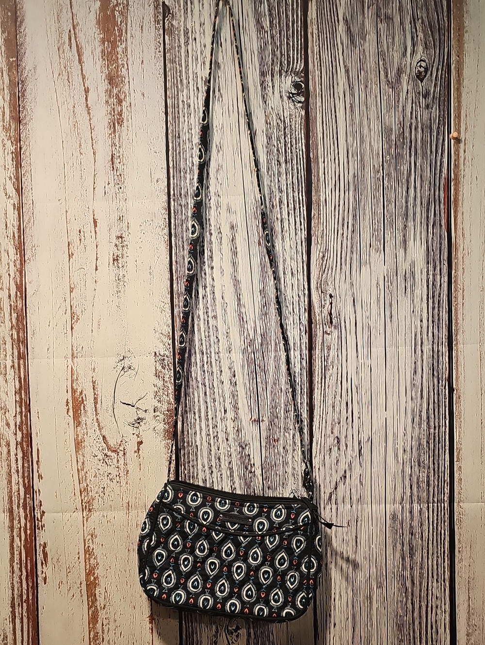 Vera Bradley Patterned Crossbody Bag with Adjustable Strap